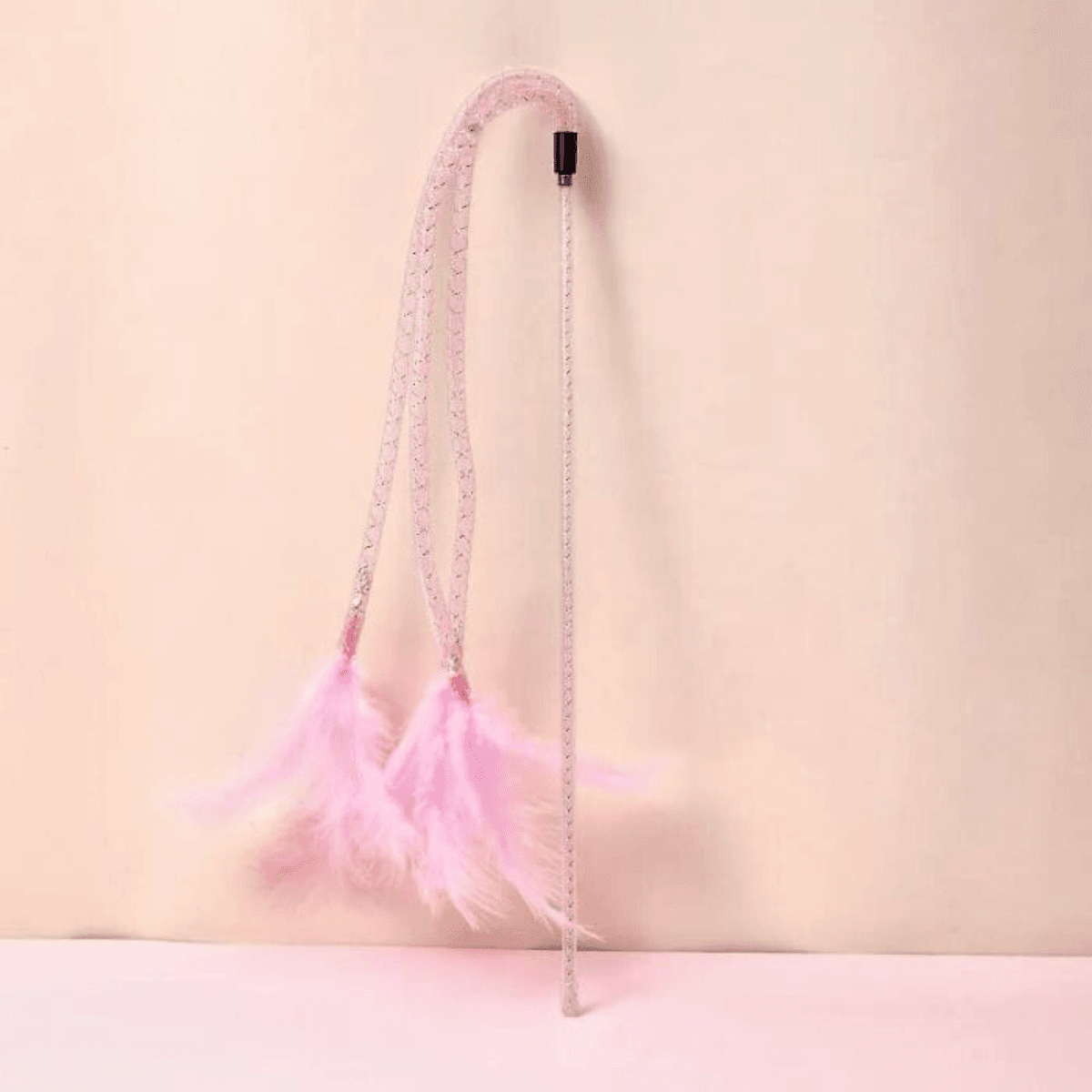Fairy Cat Stick Long Rod Tangled Feather Bell Cat Toy