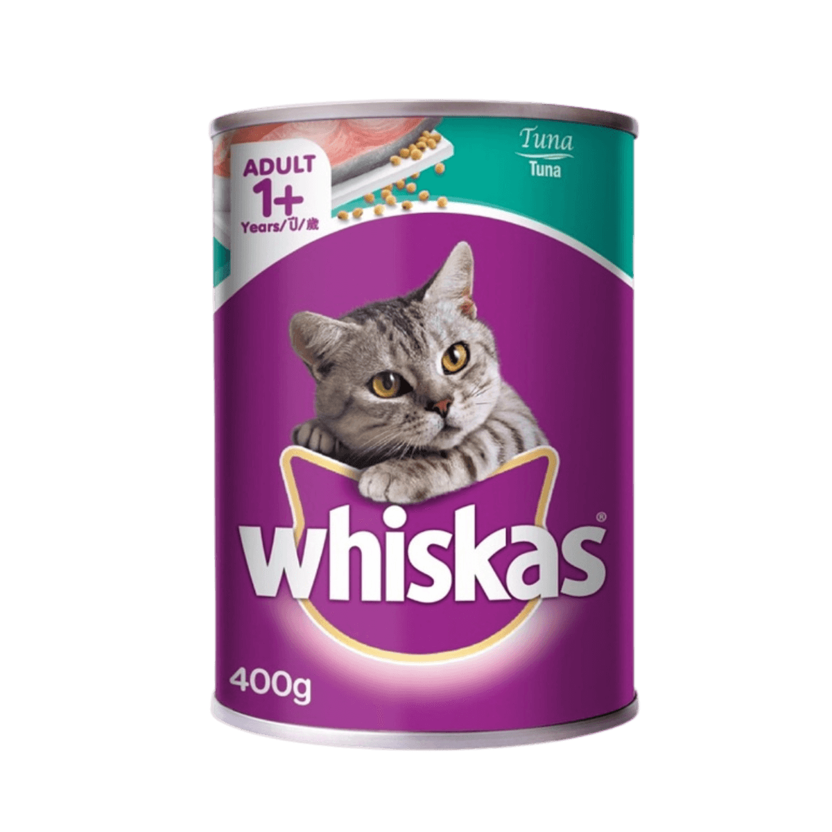 Whiskas Adult Cat Can Tuna 400gm