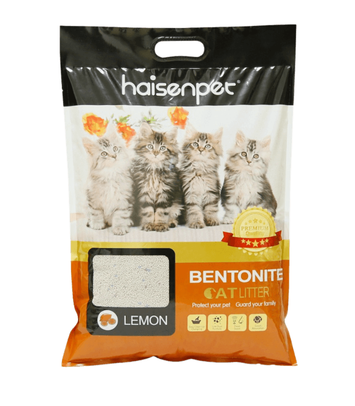 Haisenpet Bentonite Cat Litter Lemon 5L